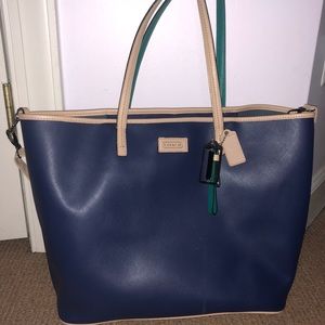 Authentic Coach Park Metro Leather Tote
